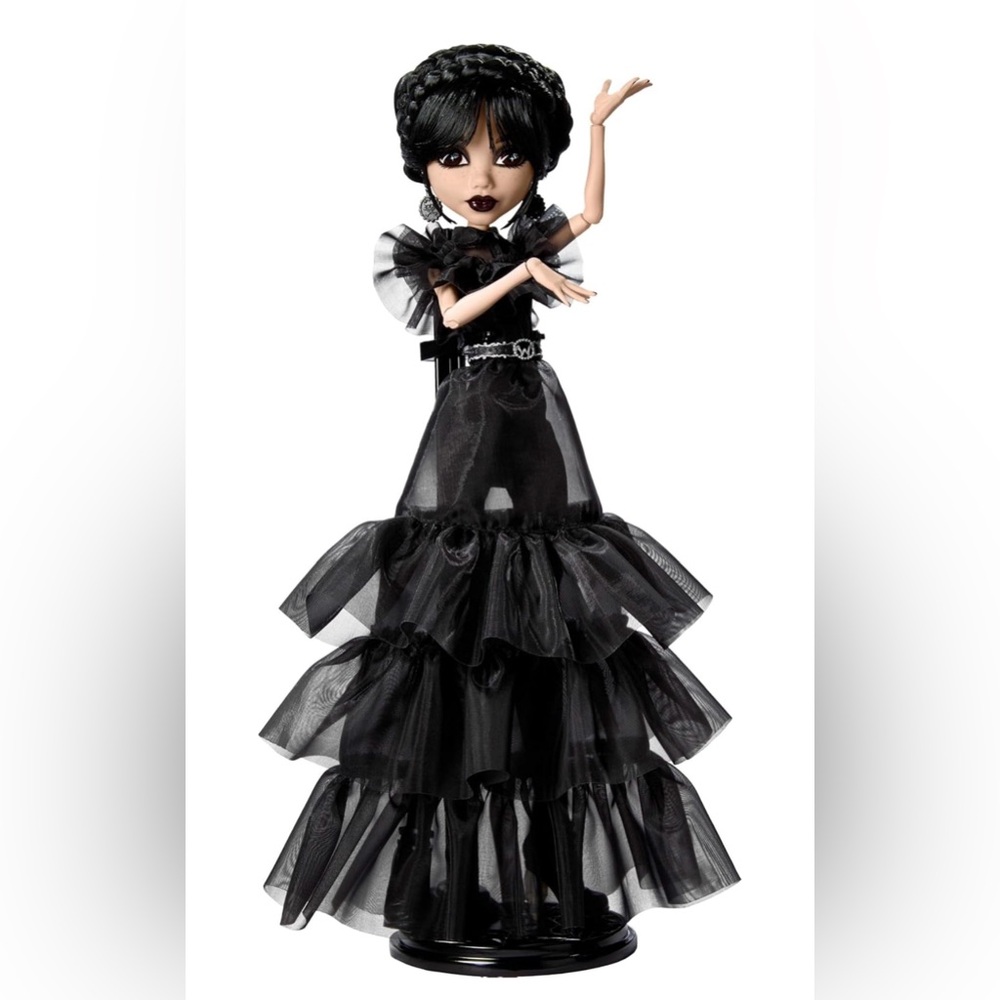 Monster High Wednesday Doll, Rave’N Wednesday Collectible